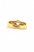 Bague 54 Solitaire en diamants serti clos or jaune 58 Facettes