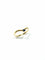 Bague 57.5 Bague or jaune et saphir 58 Facettes
