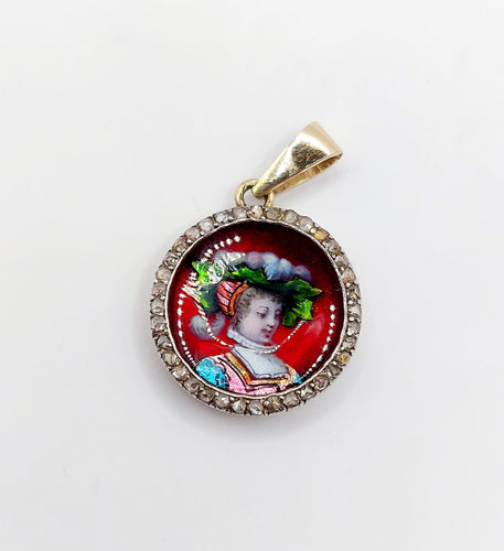 Pendentif Pendentif victorien or et diamants 58 Facettes A04181