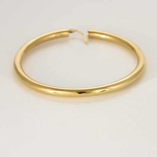 Boucles d'oreilles Boucles d'oreilles créoles en Or jaune 58 Facettes AMI1033