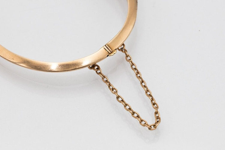 Bracelet Bracelet ancien en or jaune avec diamants (de 1,53 ct), Europe occidentale, début XXe 58 Facettes 10275