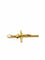 Pendentif Pendentif crucifix INRI en or jaune 58 Facettes