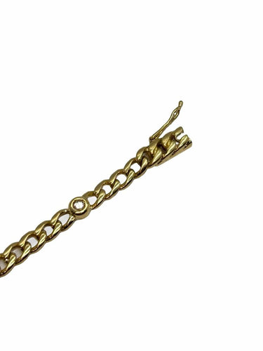 Bracelet Bracelet or jaune et diamants 0,40 ct 58 Facettes 978