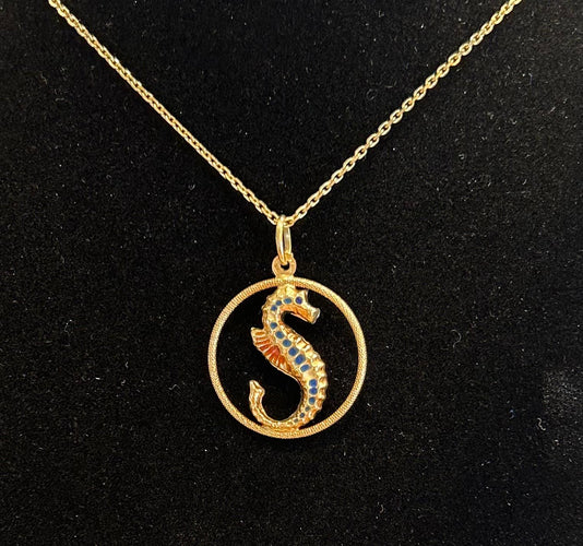 Pendentif Pendentif Hippocampe 58 Facettes LP162