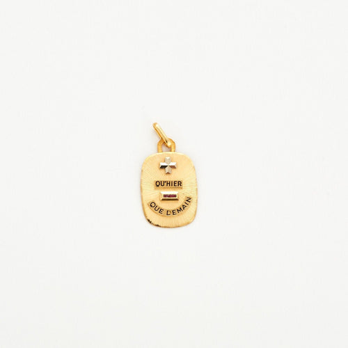 Pendentif Augis -Médaille d'amour or jaune 58 Facettes