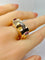 Bague 60 Bague TANK or jaune diamants 58 Facettes AB603