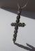 Pendentif Pendentif croix Jeannette arlésienne argent strass XIXe 58 Facettes