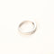 Bague 55 Demi-alliance en or blanc avec diamants taille brillant 58 Facettes 158/23