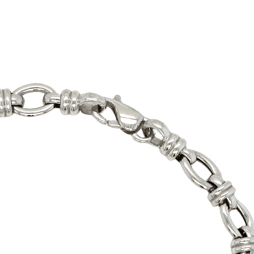 Bracelet Bracelet à Maillons - Or Blanc 58 Facettes 10049/19