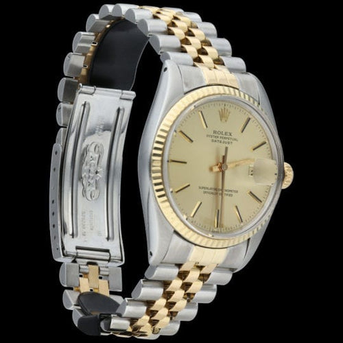 Montre Rolex Montre Date Just 36 58 Facettes MT42565