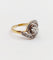 Bague 52.5 Bague tourbillon antique en or 18k et platine, diamants taille ancienne 58 Facettes A06455