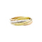 Bague 50 Bague CARTIER, « Trinity 7 anneaux », 3 ors. 58 Facettes 35292