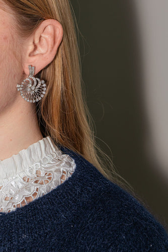 Boucles d'oreilles Boucles d'oreilles Or blanc, Platine Diamant 58 Facettes 4932002CN