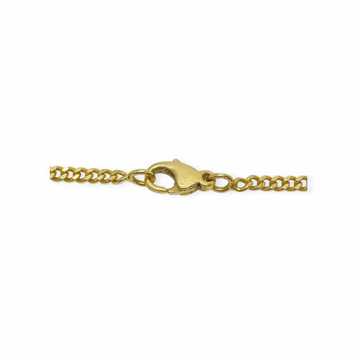 Collier Chaîne maille gourmette 52.5cm or jaune 58 Facettes 330086125