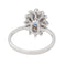 Bague 54 Bague Pompadour Or blanc Saphir, Diamant 58 Facettes 3282600CN
