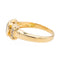 Bague 58 Bague Or jaune Saphir, Diamant 58 Facettes 3221903CN