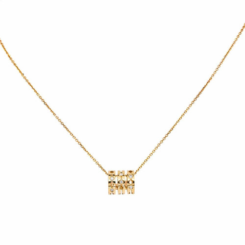 Dinh Van Collana Pulse Oro giallo Diamante 