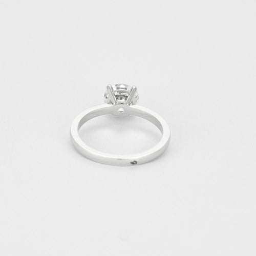 Bague 52.5 Bague en Or blanc 18k Diamant 1.15ct 58 Facettes 230338