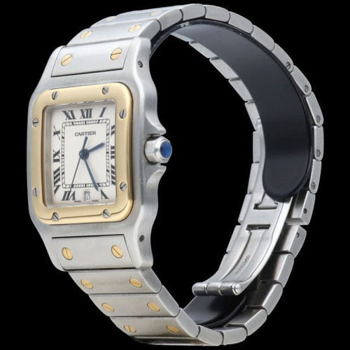 Montre Cartier Montre Santos Galbee 58 Facettes MT42400
