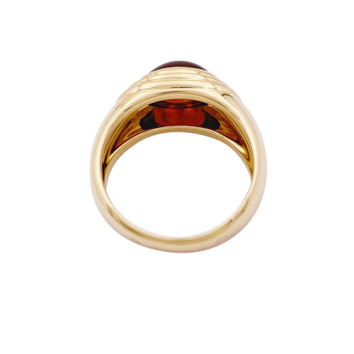 Bague 53 Bague Boucheron, "Jaïpur", or jaune, grenat. 58 Facettes 35022