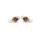 Boucles d'oreilles Boucles d'oreilles - Or jaune, améthystes et perles 58 Facettes 1120