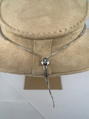 Collier Collier Tennis en or blanc et diamants 58 Facettes N-3071