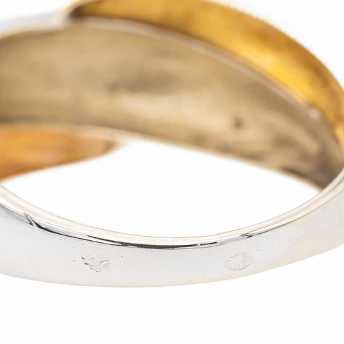 Bague 61 Bague Or blanc, Or jaune, Or rose 58 Facettes 2682329CD