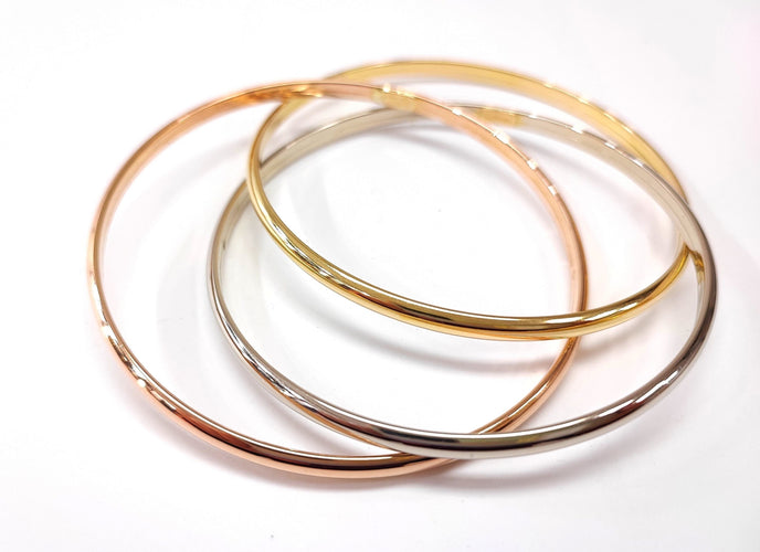 Bracelet Bracelets jonc 3 ors 58 Facettes Brac.3ors-1343