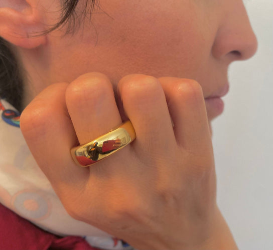 Bague 53 POMELLATO - Bague Iconica en Or Rose 58 Facettes