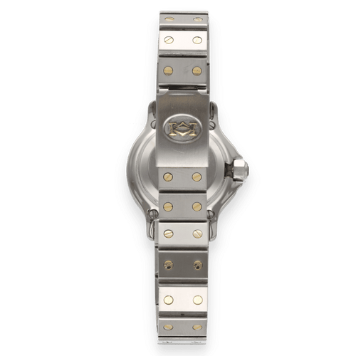 Montre Cartier - Montre Santos Dame petit modèle en or et acier - Automatique 58 Facettes