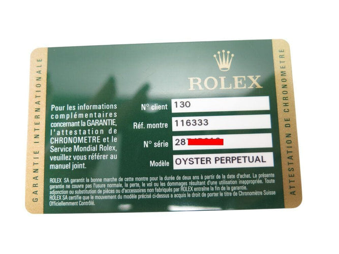 Montre montre ROLEX datejust ii wimbledon 116333 or 18k acier 41mm automatique 58 Facettes 268704