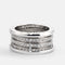 BULGARI - Bague B.Zero1 or blanc diamants 58 Facettes