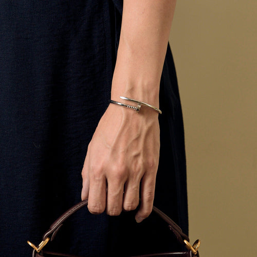 Bracelet CARTIER - Bracelet Juste un Clou en or blanc 58 Facettes