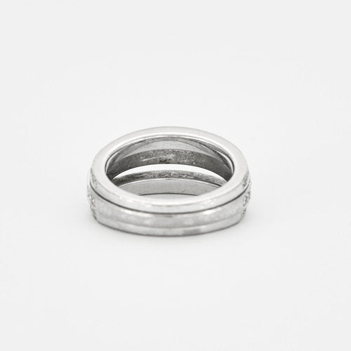 Bague 52 CARTIER - Bague 3 ponts Diamants 58 Facettes