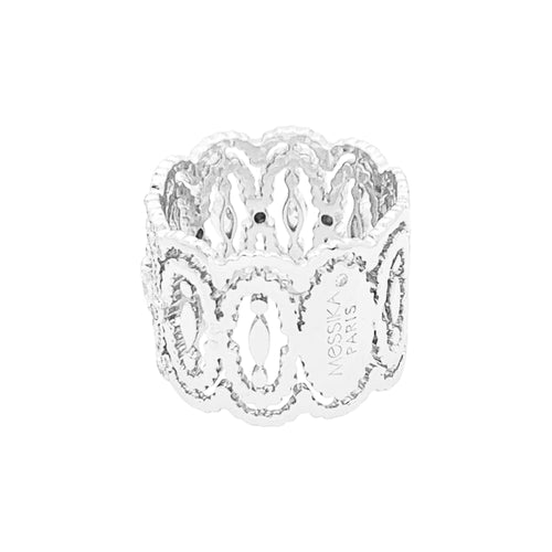 Bague 52 Bague Messika, "Arabesque", or blanc, diamants. 58 Facettes 34952