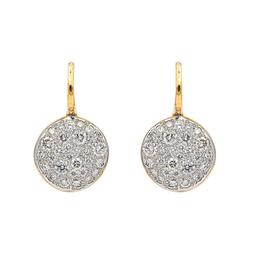 Boucles d'oreilles Pomellato Boucles d'oreilles Sabbia Or rose, Or blanc Diamant 58 Facettes 4174318RV