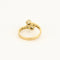 Bague 53 Bague "Toi et moi" en or jaune et diamants 58 Facettes LOR35262