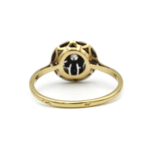 Bague 57 Bague or, platine & diamants 58 Facettes 250015R