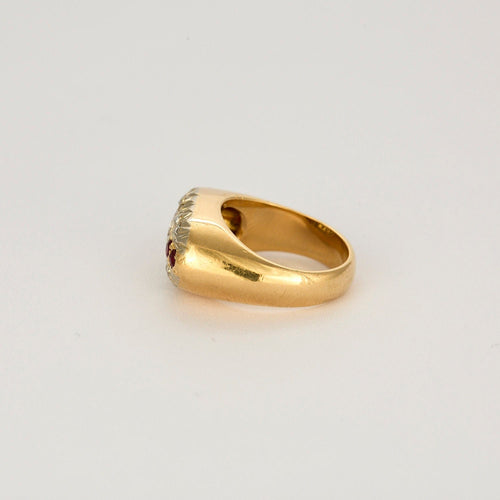 Bague Bague Tank or jaune 1900 58 Facettes LP1126/12