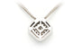 Collier Collier contemporain en or blanc 18 carats serti de diamants "taille" brillant (0,62ct) 58 Facettes 22336