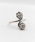 Bague Bague Toi et Moi platine diamants 1920's 58 Facettes A03787