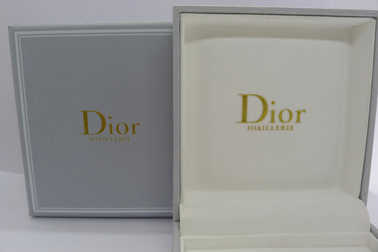 Boucles d'oreilles DIOR - Boucles d'oreilles or blanc Coquines 58 Facettes