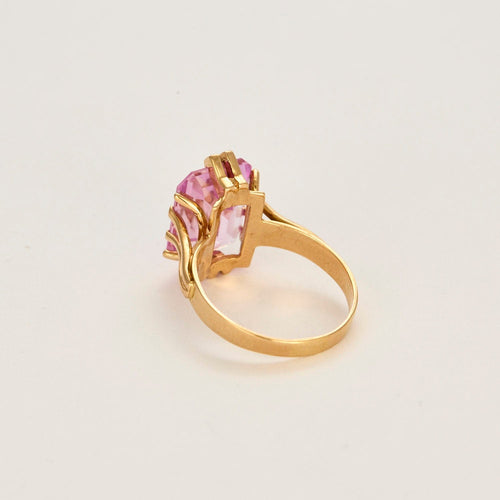 Bague 57 Bague Scarabée en or jaune et saphir 58 Facettes LP1180/15