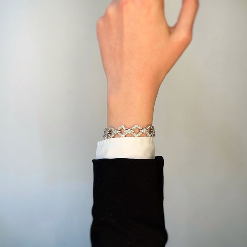 Bracelet Bracelet or et diamants 58 Facettes 200022R