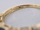 Bague Bague en or avec diamants et saphir 58 Facettes 2123