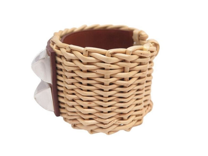 Collier bracelet HERMES collier de chein medor picnic osier 18cm boite 58 Facettes 267665