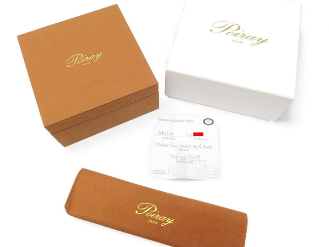 Montre montre POIRAY rive droite 81540 31mm acier quartz + bracelet 58 Facettes 271816