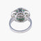 Bague 57 Bague style Art Déco Diamants Emeraudes 58 Facettes AB67