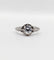 Bague 47 Bague solitaire Art Déco or blanc, platine et diamant 0,55 carat (circa 1930) 58 Facettes A00256