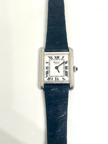 Montre CHOPARD - Montre Tank or blanc 58 Facettes